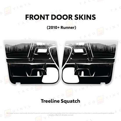 2010-24 4Runner Door Skins