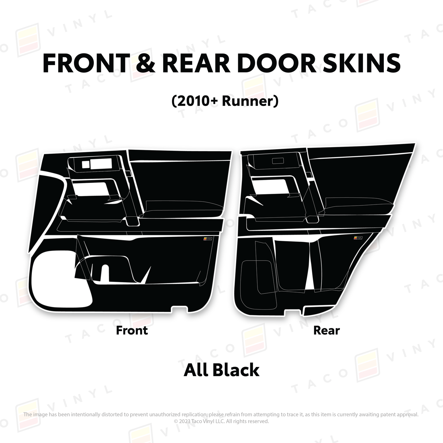 2010-24 4Runner Door Skins