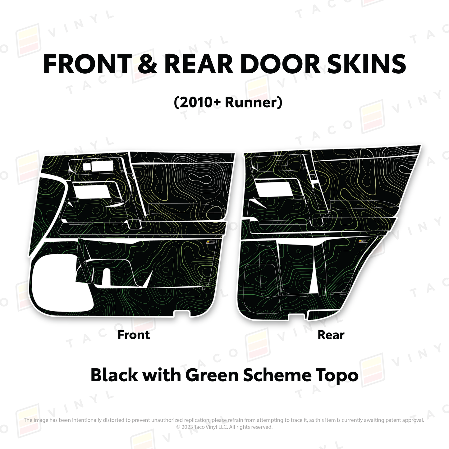 2010-24 4Runner Door Skins