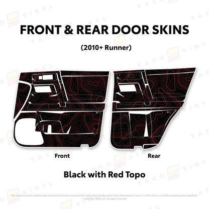 2010-24 4Runner Door Skins
