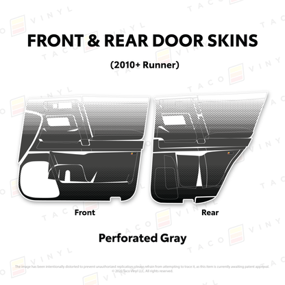 2010-24 4Runner Door Skins