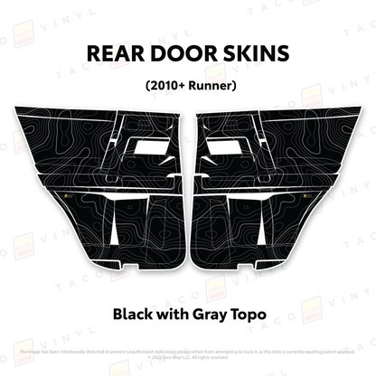 2010-24 4Runner Door Skins