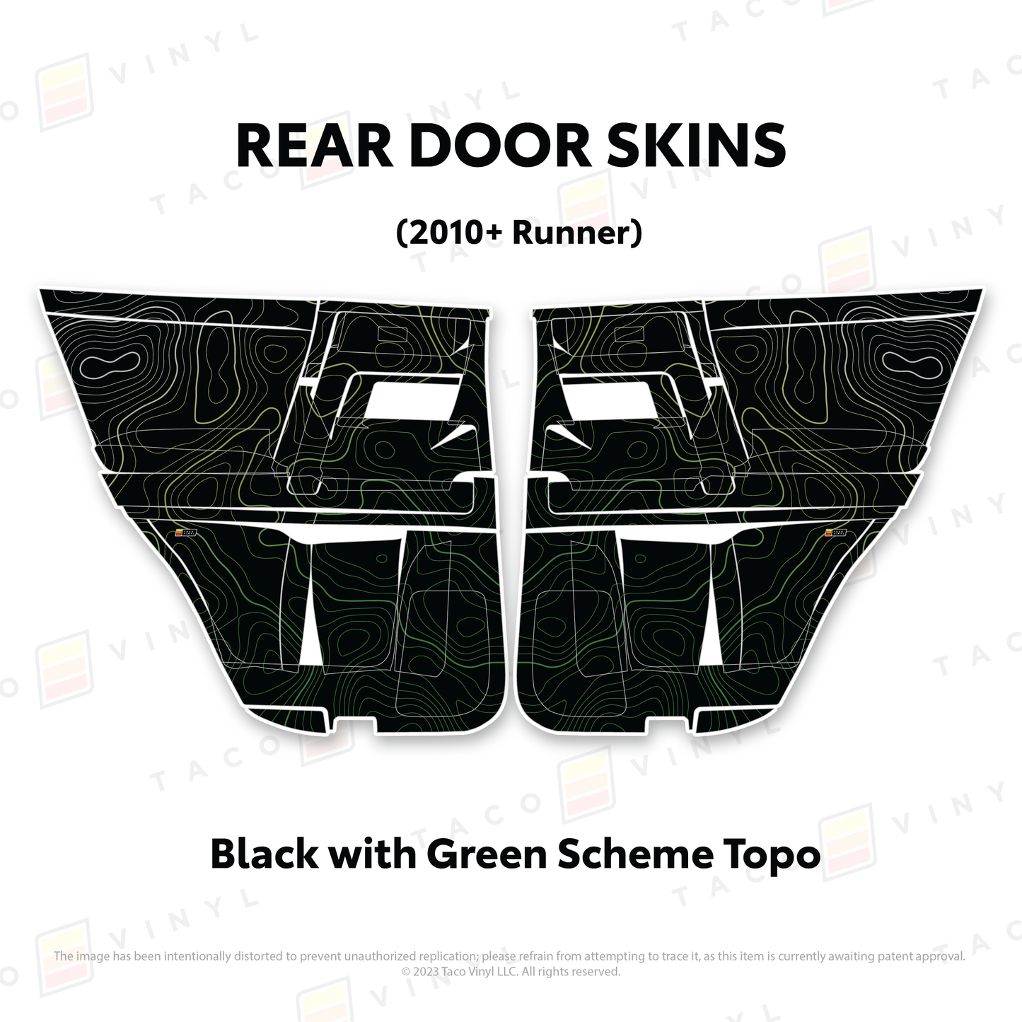 2010-24 4Runner Door Skins