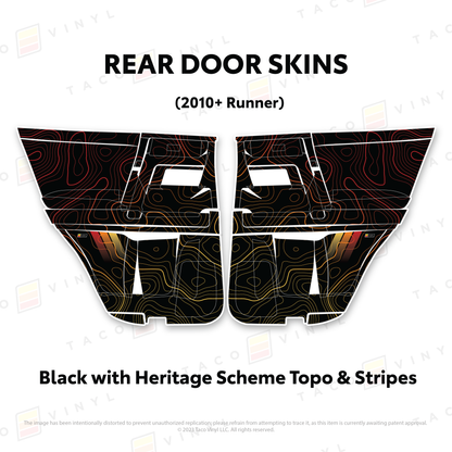 2010-24 4Runner Door Skins