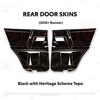 2010-24 4Runner Door Skins