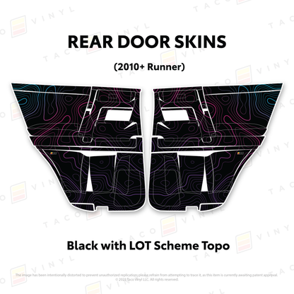 2010-24 4Runner Door Skins