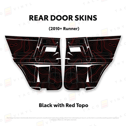 2010-24 4Runner Door Skins