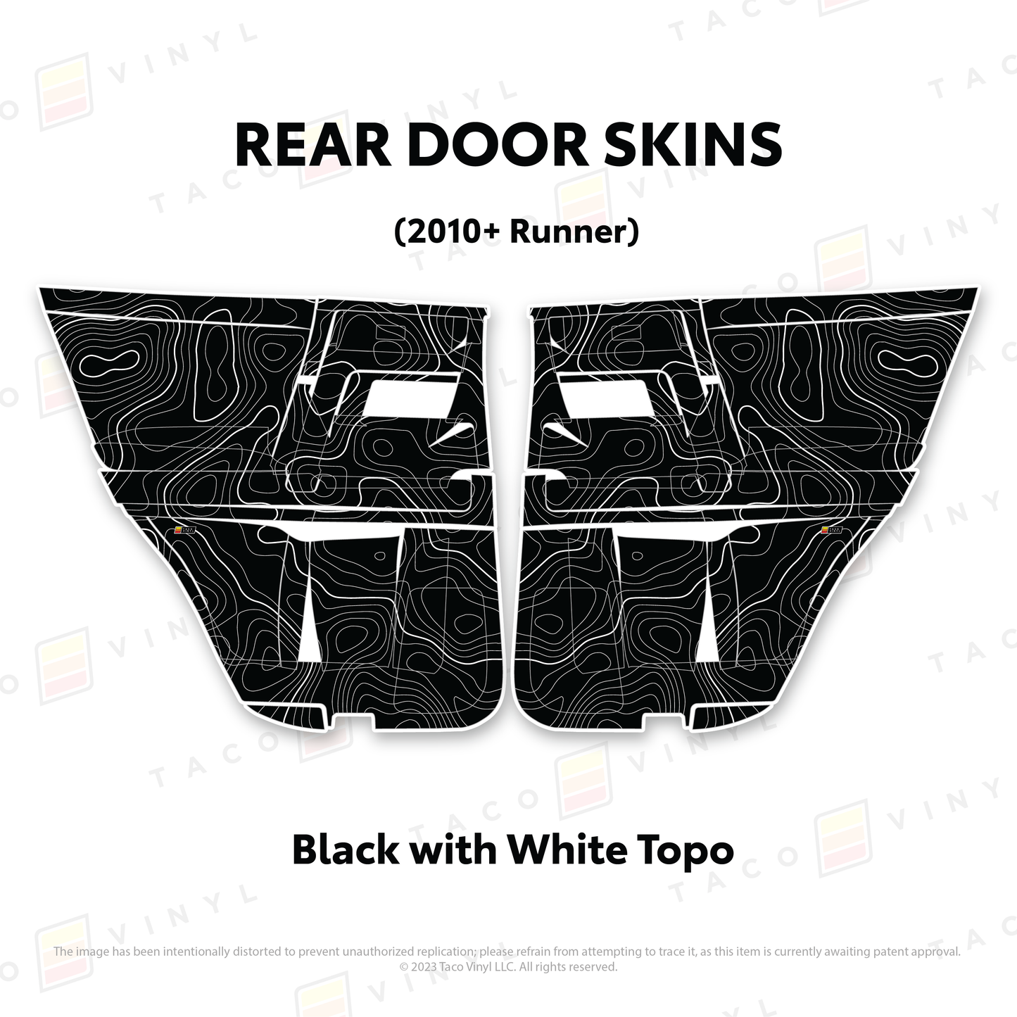 2010-24 4Runner Door Skins
