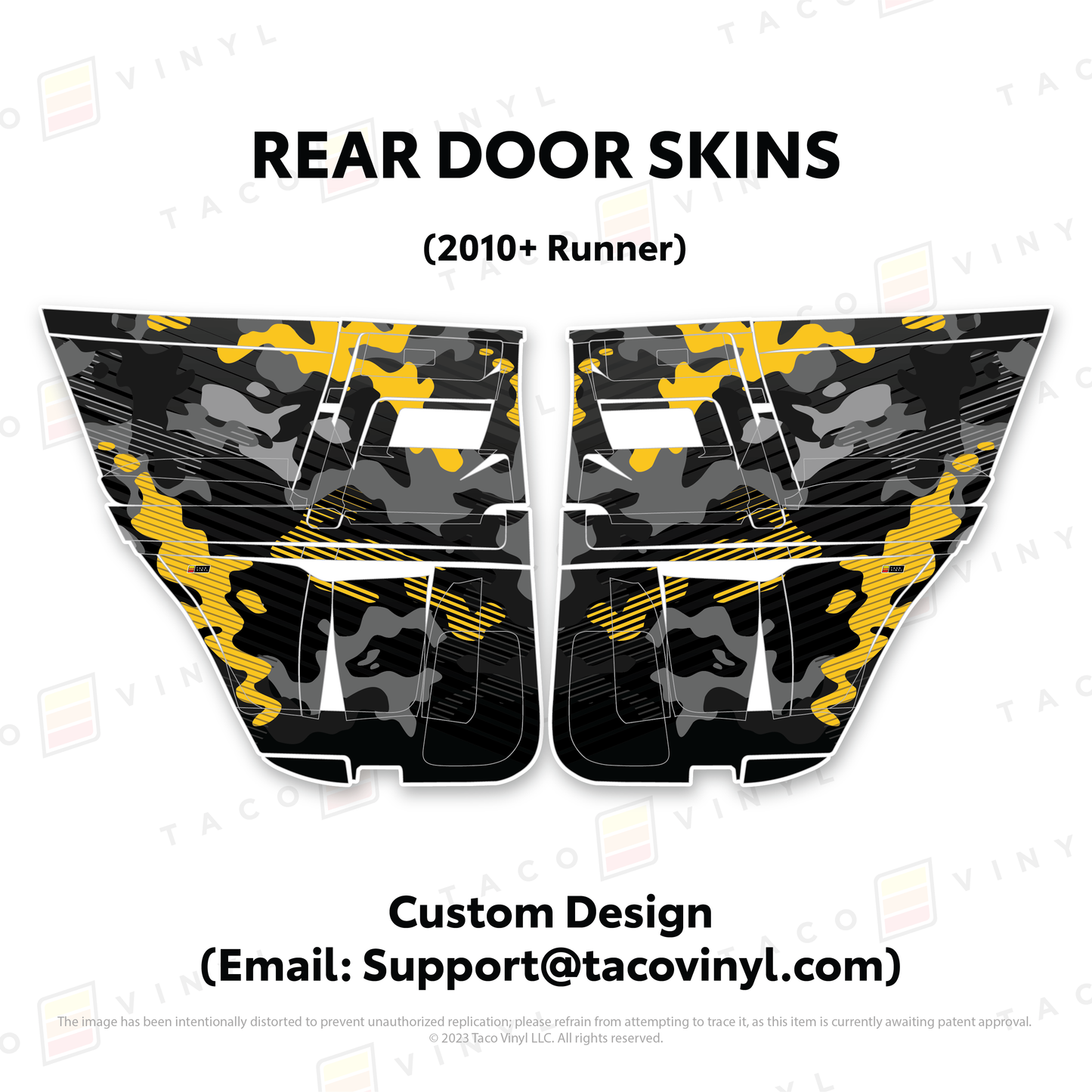 2010-24 4Runner Door Skins