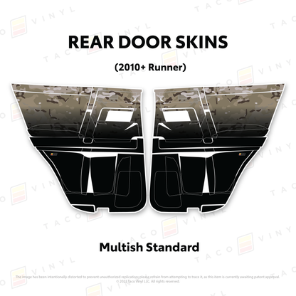 2010-24 4Runner Door Skins