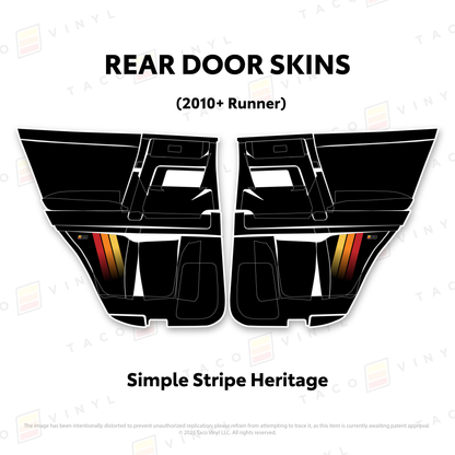 2010-24 4Runner Door Skins