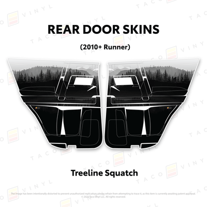 2010-24 4Runner Door Skins