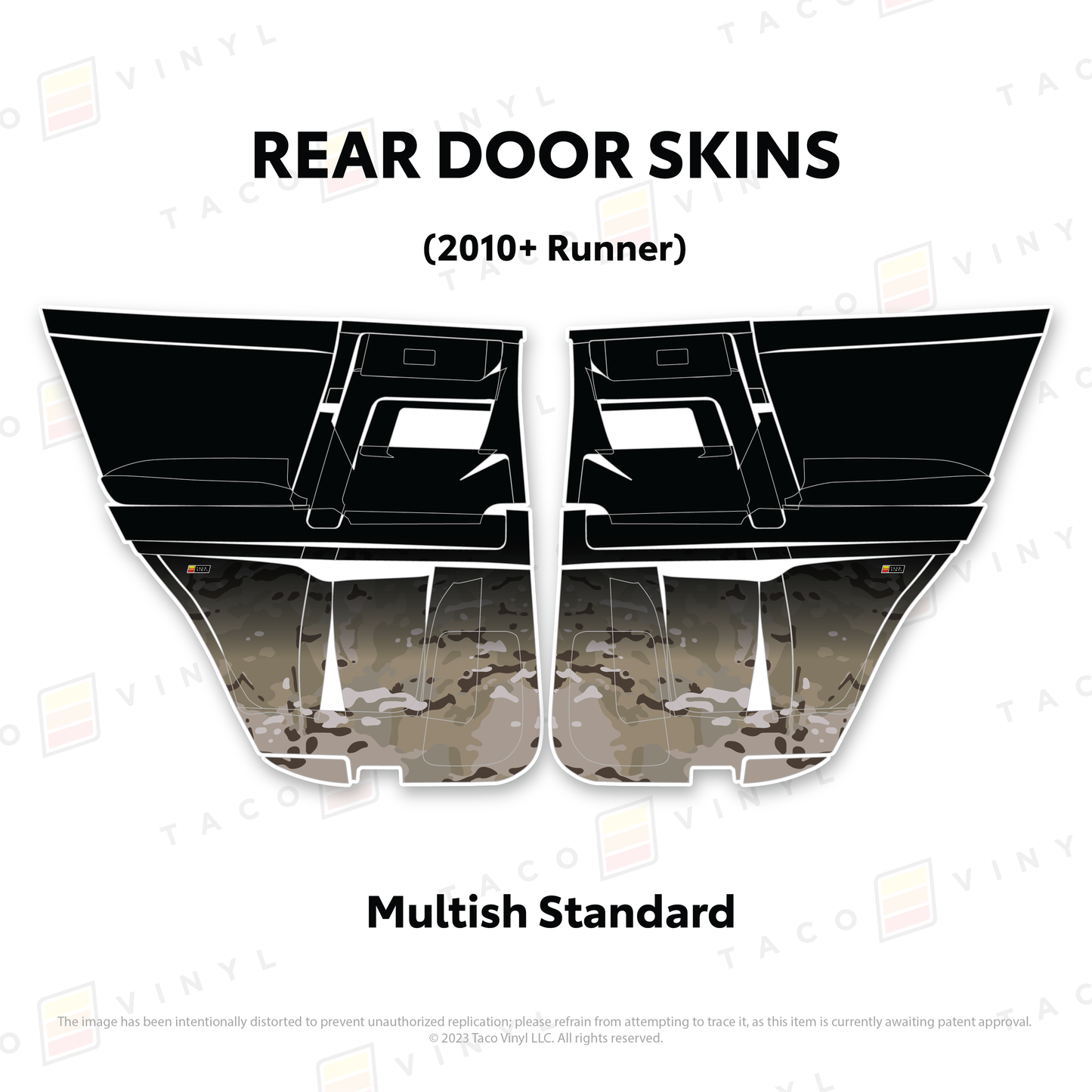 2010-24 4Runner Door Skins