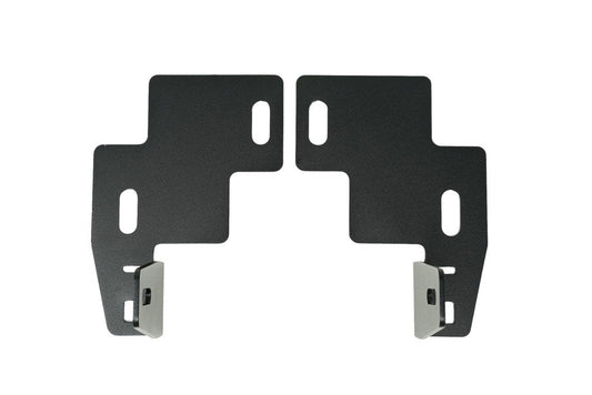 32" Lower Bumper Hidden LED Light Bar Mounting Brackets For 2014-2022 Chevy Colorado