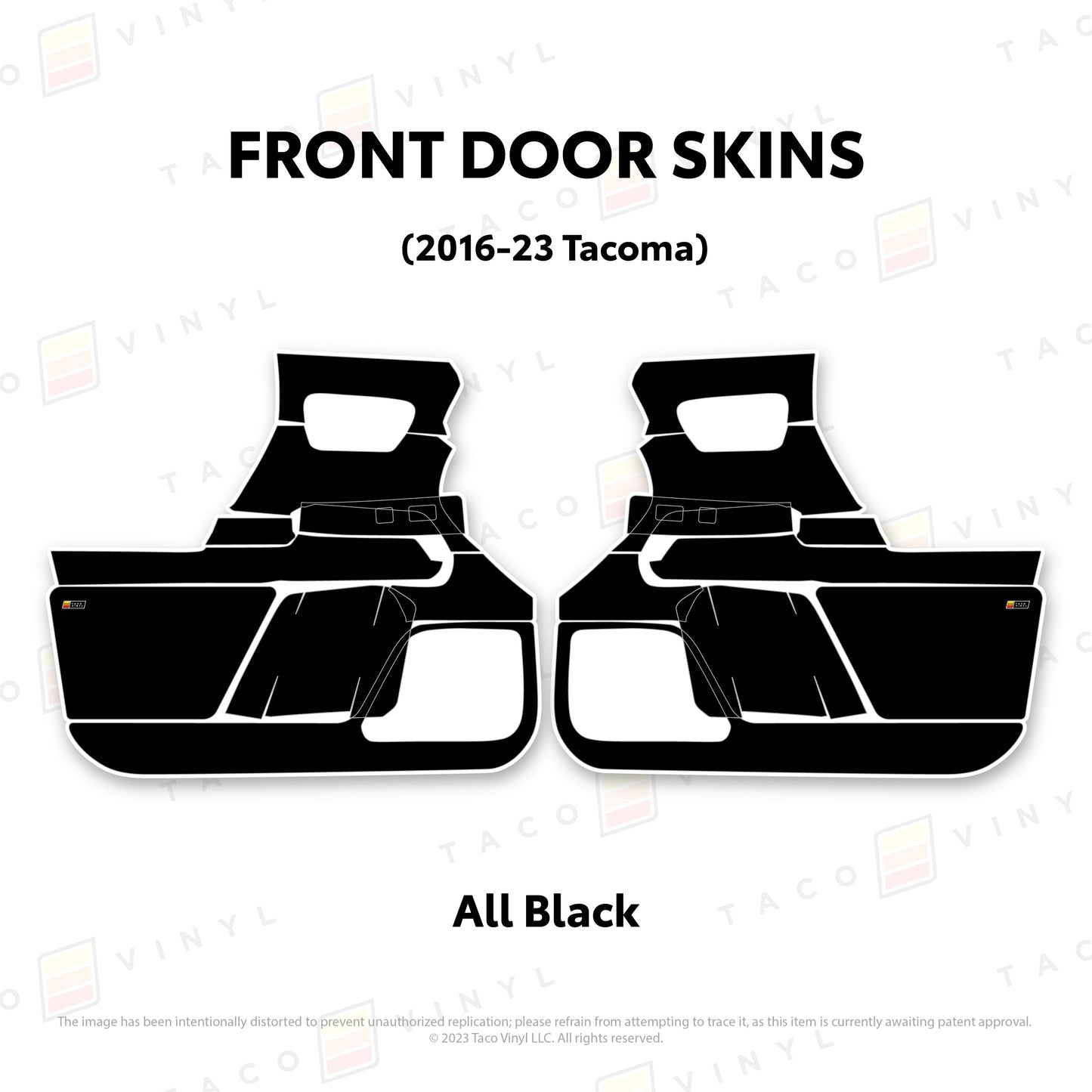 2016-23 Tacoma Door Skins