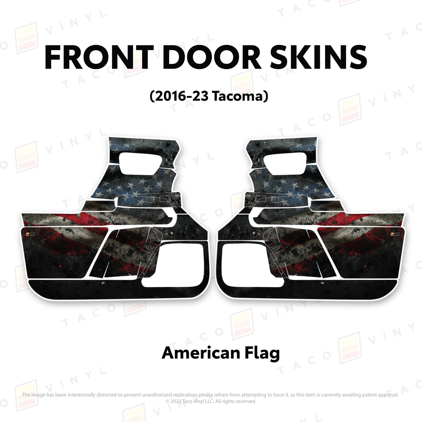 2016-23 Tacoma Door Skins