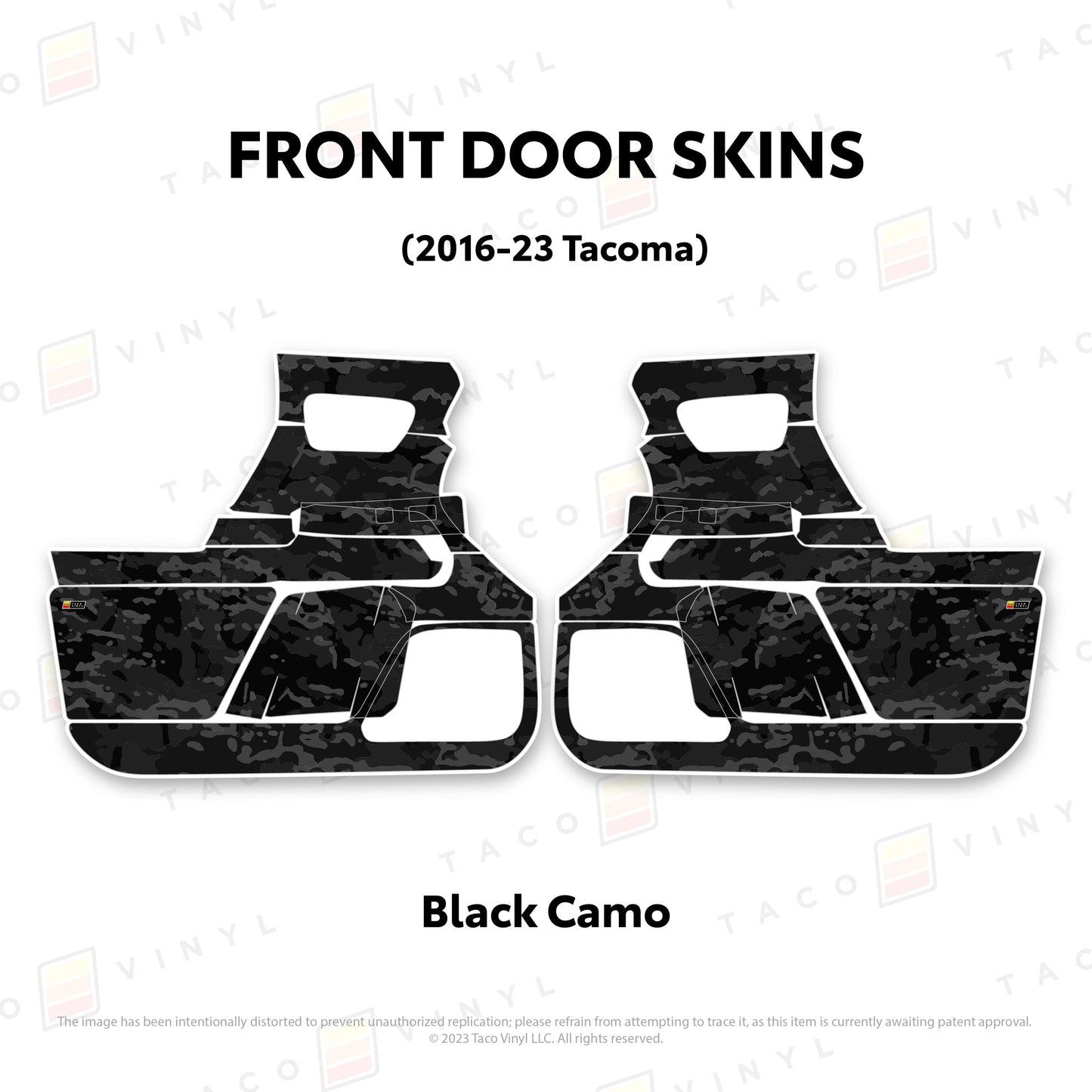 2016-23 Tacoma Door Skins