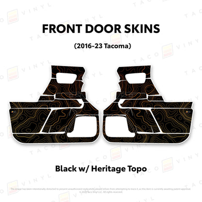 2016-23 Tacoma Door Skins