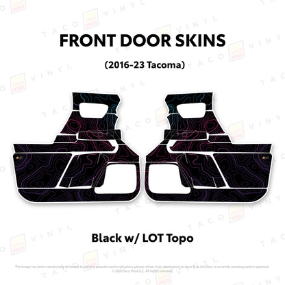 2016-23 Tacoma Door Skins