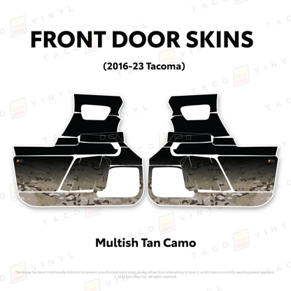 2016-23 Tacoma Door Skins