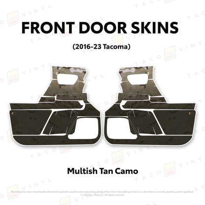 2016-23 Tacoma Door Skins