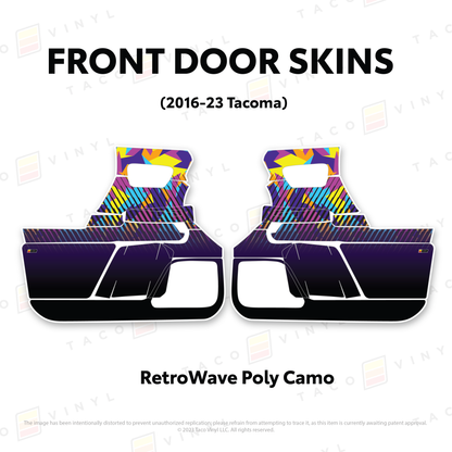 2016-23 Tacoma Door Skins