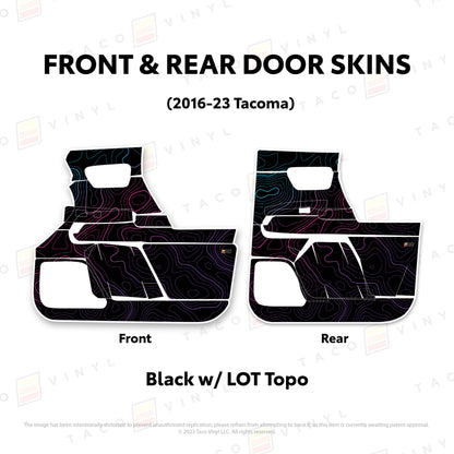 2016-23 Tacoma Door Skins
