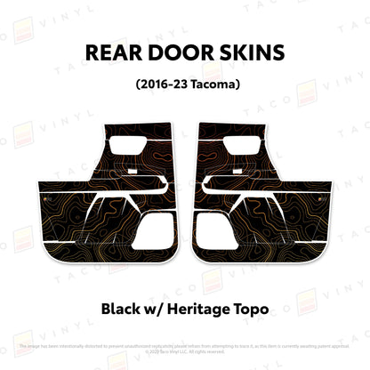 2016-23 Tacoma Door Skins