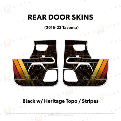 2016-23 Tacoma Door Skins