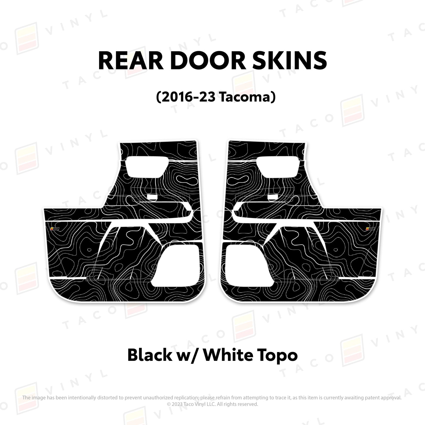 2016-23 Tacoma Door Skins
