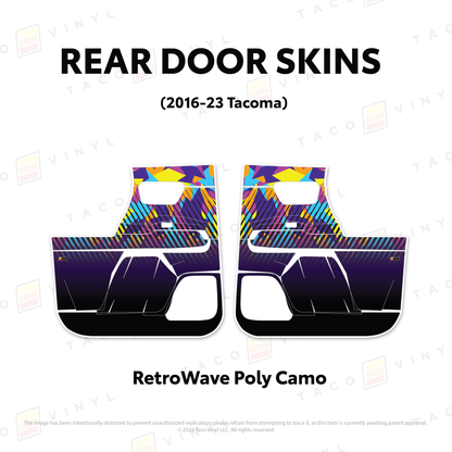 2016-23 Tacoma Door Skins