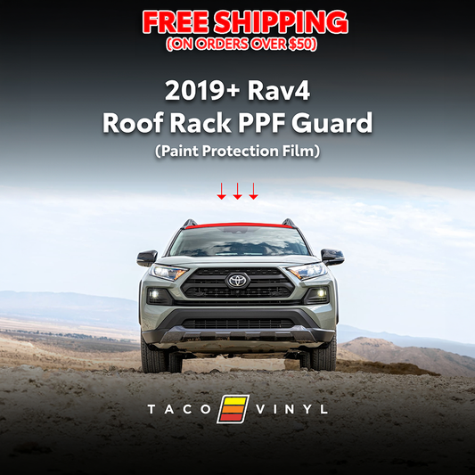 2019-2025 Rav4 PPF Roof Rack Guard