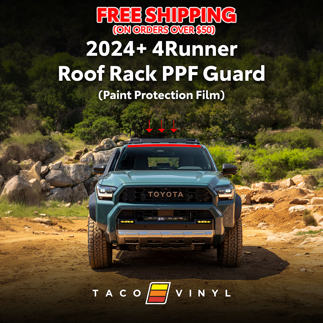 2025+ 4Runner PPF Roof Rack Guard