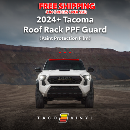 2024+ Tacoma PPF Roof Rack Guard