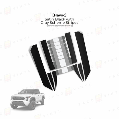 2024+ Tacoma Havoc Hood Scoop Stamp (W/ No Fangs)