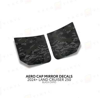 2024+ Land Cruiser 250 Aero Cap Mirror Decals