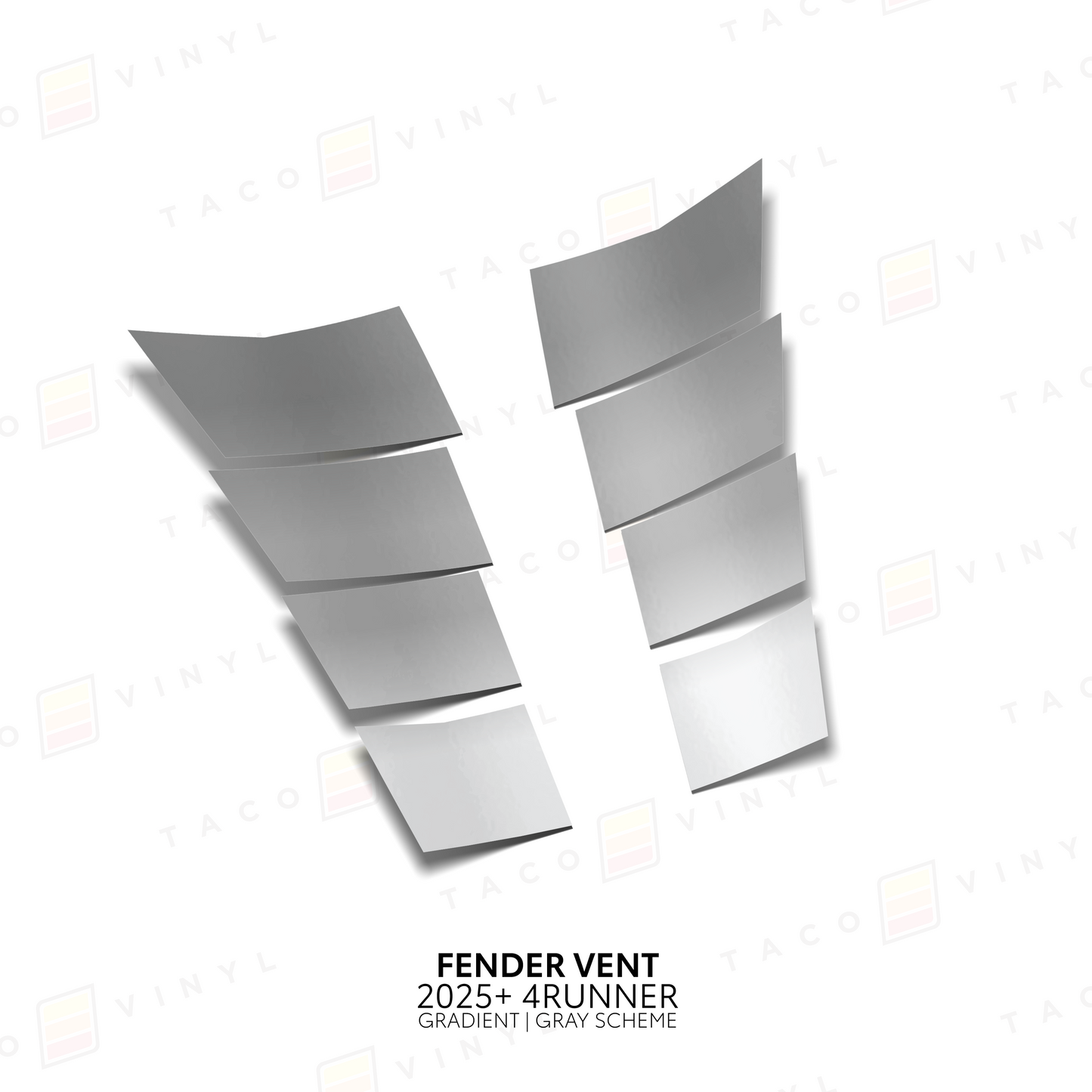 2025+ 4Runner Gradient Fender Vents