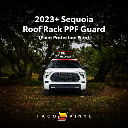 2023+ Sequoia PPF Roof Rack Guard