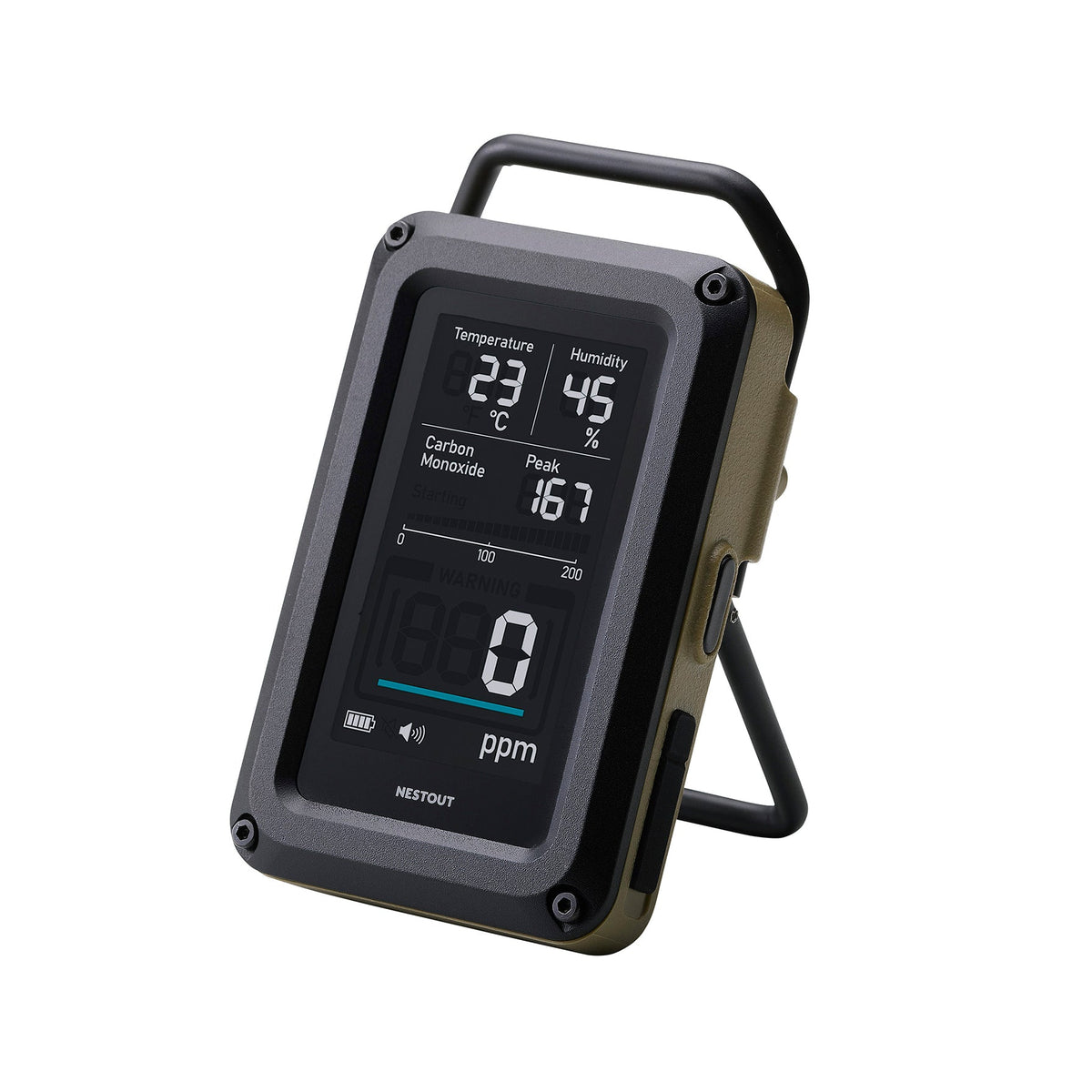 CO Alarm 3-in-1
