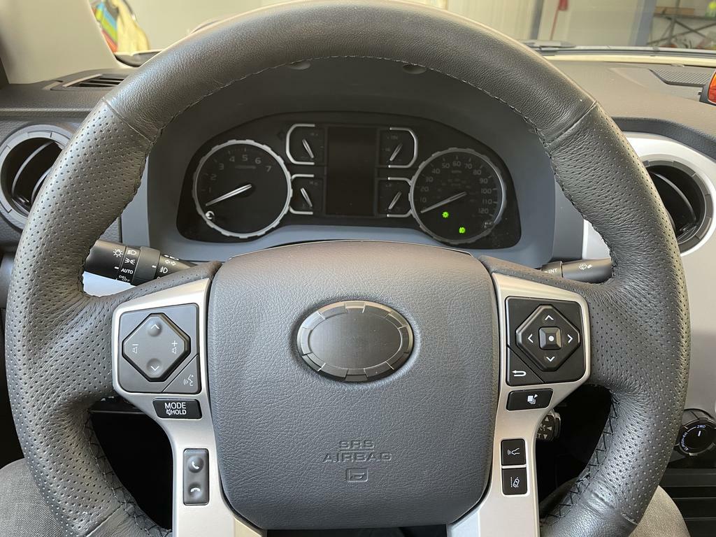 Steering Wheel Emblem Overlay (Select Toyota Models) - CEMENT - BLANK