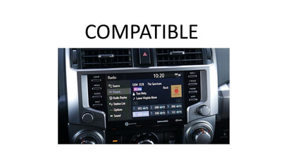 Radio Knobs (2020-2021 Tundra / 2020+ 4Runner) - BLACK