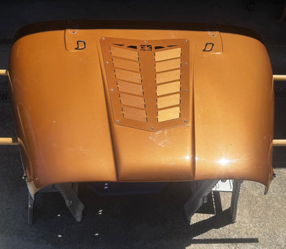 Diamond Series Hood Vent for Jeep CJ - Louvers