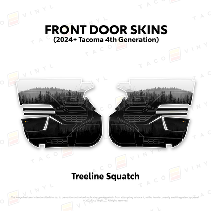 2024+ Tacoma Door Skins