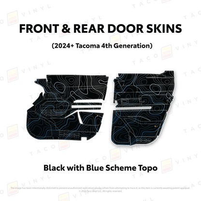 2024+ Tacoma Door Skins