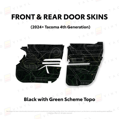 2024+ Tacoma Door Skins
