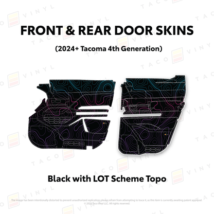 2024+ Tacoma Door Skins