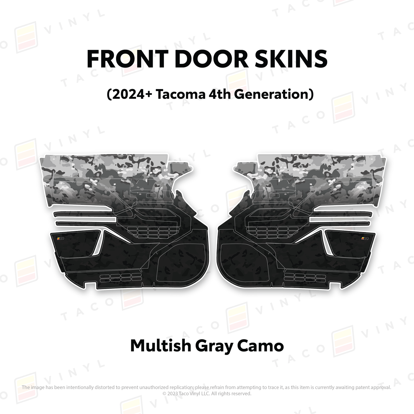 2024+ Tacoma Door Skins