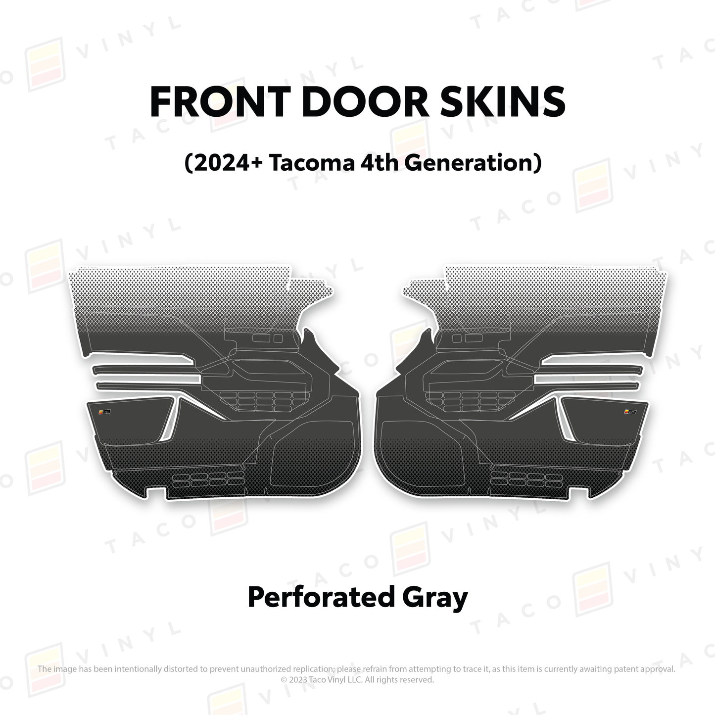 2024+ Tacoma Door Skins