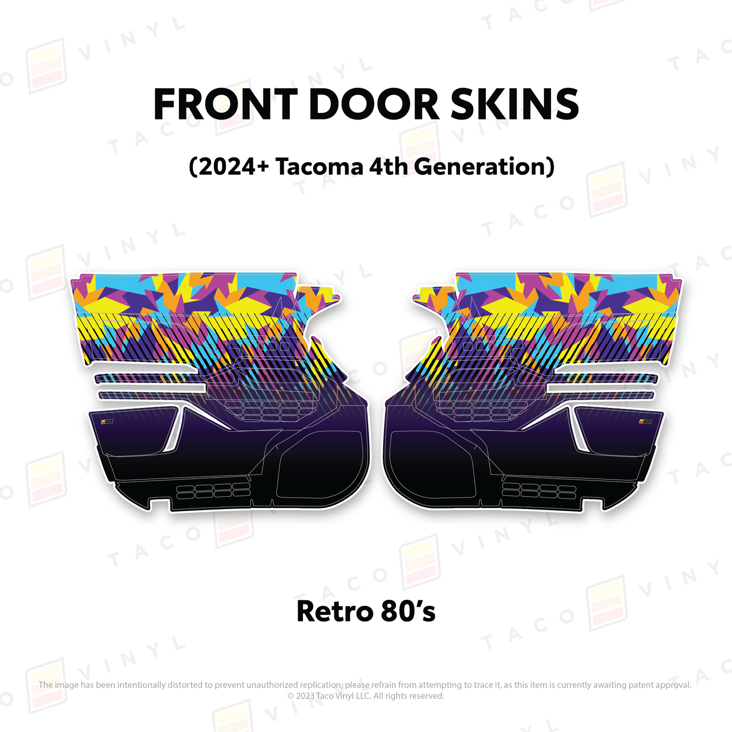 2024+ Tacoma Door Skins