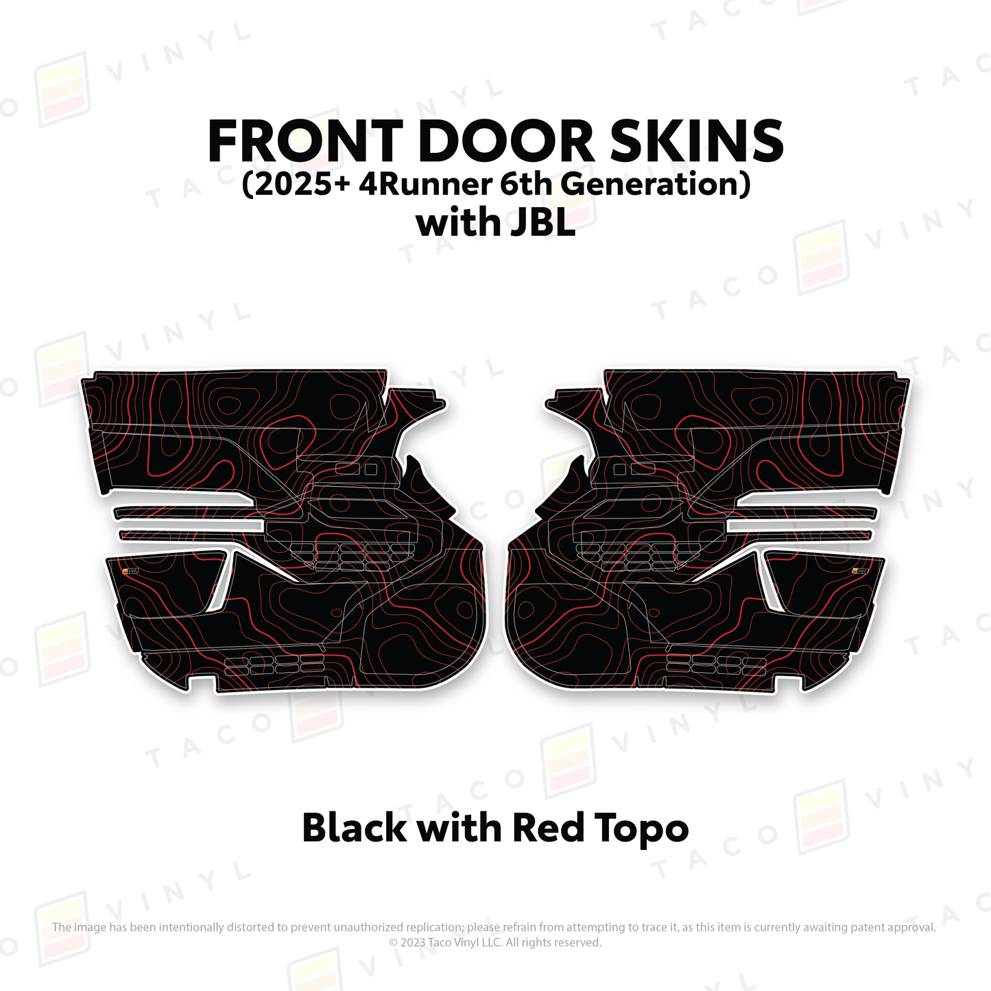 2024+ Tacoma Door Skins